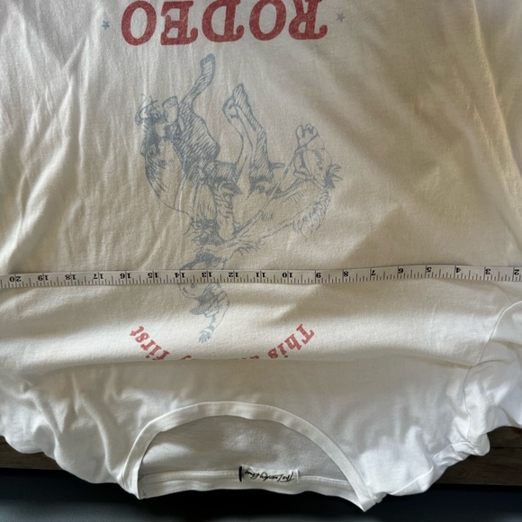 Revolve The Laundry Room White Rodeo Graphic Tee - Picture 7 of 7